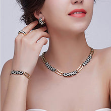 Load image into Gallery viewer, Liffly Women Dubai Jewelry Sets Luxury Bridal Nigerian Wedding African Beads Jewelry Set Costume New Design