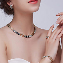 Load image into Gallery viewer, Liffly Women Dubai Jewelry Sets Luxury Bridal Nigerian Wedding African Beads Jewelry Set Costume New Design