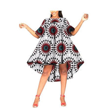 Load image into Gallery viewer, 2019 African summer dresses ankara print ankara fabric wax batik dashiki mini dress bazin riche ball gown AFRIPRIDE S1925053