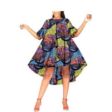 Load image into Gallery viewer, 2019 African summer dresses ankara print ankara fabric wax batik dashiki mini dress bazin riche ball gown AFRIPRIDE S1925053