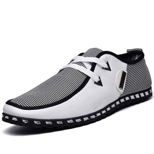 Fashion white shoes men Casual Shoes basic Lace up Driving Shoes Men trainers Breathable sneakers Zapatillas Hombre Size 38-47