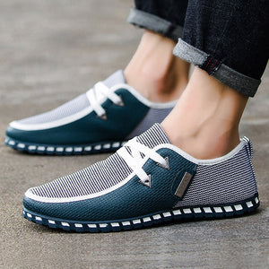 Fashion white shoes men Casual Shoes basic Lace up Driving Shoes Men trainers Breathable sneakers Zapatillas Hombre Size 38-47