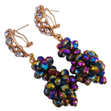 Load image into Gallery viewer, Gorgeous Multi color Plated Nigeria Women Crystal Beads Necklace Sets