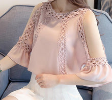 Load image into Gallery viewer, 2019 chiffon women blouse  fashion women&#39;s summer  blouses