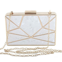 Load image into Gallery viewer, Luxury Brand Design Acrylic Decoration Clutch Evening Bags