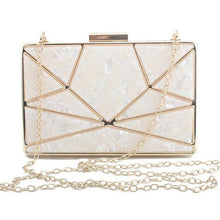 Load image into Gallery viewer, Luxury Brand Design Acrylic Decoration Clutch Evening Bags