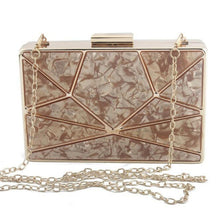 Load image into Gallery viewer, Luxury Brand Design Acrylic Decoration Clutch Evening Bags