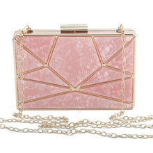 Load image into Gallery viewer, Luxury Brand Design Acrylic Decoration Clutch Evening Bags