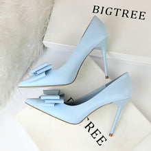 Load image into Gallery viewer, Shallow Pointed  High Heels Shoes