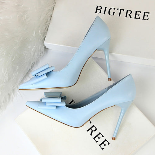 Shallow Pointed  High Heels Shoes