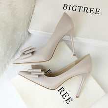 Load image into Gallery viewer, Shallow Pointed  High Heels Shoes