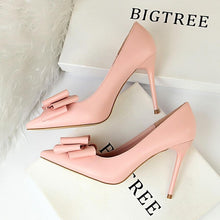 Load image into Gallery viewer, Shallow Pointed  High Heels Shoes