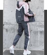 Load image into Gallery viewer, Sweatsuit Men Set Fashion Spring Sporting Suit Hoodies Sweatshirts Jacket+Pants