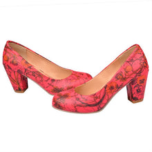 Load image into Gallery viewer, Spring Women Pumps 7cm Chunky Block High Heels