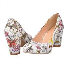 Load image into Gallery viewer, Spring Women Pumps 7cm Chunky Block High Heels