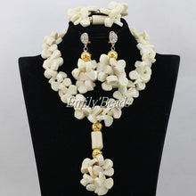 Load image into Gallery viewer, Nigerian Coral Beads Jewelry Set