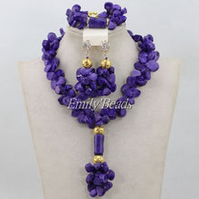 Load image into Gallery viewer, Nigerian Coral Beads Jewelry Set