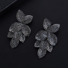 Load image into Gallery viewer, Petals Pierced Drop Earrings For Women Wedding Bridal Jewelry