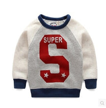 Load image into Gallery viewer, The new cotton long sleeved T-shirt children , leisure sports style