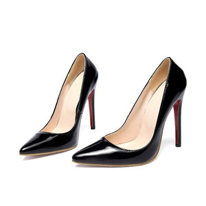 Patent Leather Pumps Fashion Office Women Sexy High Heels(12cm)