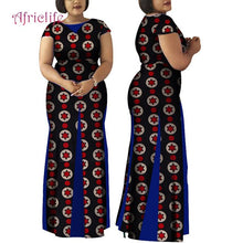 Load image into Gallery viewer, Women African Clothing Bazin Riche Robe Africaine Dress