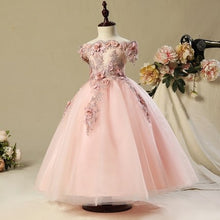 Load image into Gallery viewer, Shoulderless first communion dresses for girls