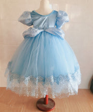 Load image into Gallery viewer, cinderella  Blue Queen Princess Dress up  Christmas Party Sequined Cosplay