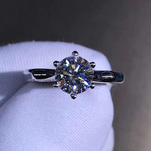 925 sterling silver ring 1ct 2ct 3ct Special Design Moissanite ring Wedding Diamond jewelry Party Anniversary Ring For Women