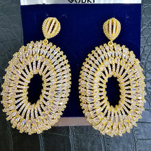 Load image into Gallery viewer, Luxury Super Big Long Dangle Earrings