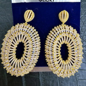 Luxury Super Big Long Dangle Earrings