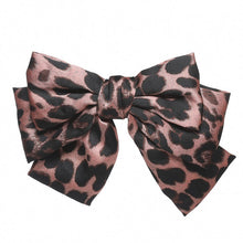 Load image into Gallery viewer, Haimeikang Big Hair Bow Ties Hair Clips Satin Two Layer Butterfly Bow Hairpin Girl Hair Accessories