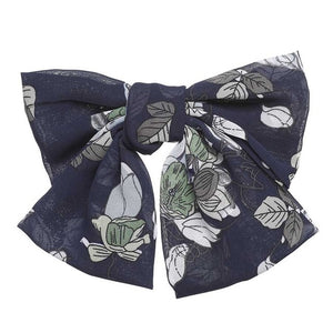 Haimeikang Big Hair Bow Ties Hair Clips Satin Two Layer Butterfly Bow Hairpin Girl Hair Accessories