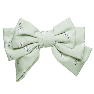 Haimeikang Big Hair Bow Ties Hair Clips Satin Two Layer Butterfly Bow Hairpin Girl Hair Accessories