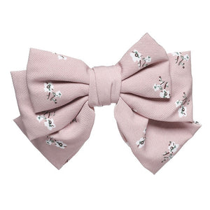 Haimeikang Big Hair Bow Ties Hair Clips Satin Two Layer Butterfly Bow Hairpin Girl Hair Accessories