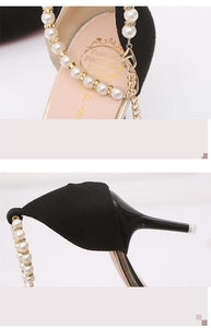 Shoes Female Fashion Sexy Hollow With Sandals Summer  Korean Version  Breathable Shoes Women Pumps High Heel   Wedding