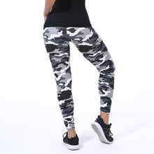 Load image into Gallery viewer, YSDNCHI 2020 Camouflage Womens for leggins Graffiti Style Slim Stretch Trouser Army Green Leggings Deportes Pants K085