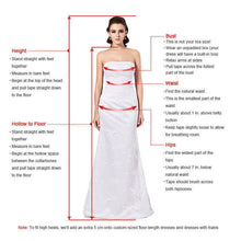 Load image into Gallery viewer, Plus Size African High Neck Sheath Prom Gowns Unique Ruffles Sleeve Arabic Formal Dress Tea Length Abendkleider robe de soiree