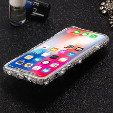 Load image into Gallery viewer, for iPhone 11 Pro Max Case Xs Max Xr X 10 8 7 6 Plus Luxury Bling Diamond Metal Bumper Glitter Stick Cover Girl Women Rhinestone