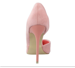 2019 Spring Summer Women Pumps Shallow Hollow High Heels With 10cm Women Shoes  Party Wedding Stiletto 3168-6