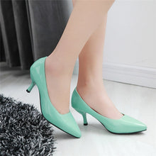 Load image into Gallery viewer, ASUMER Large size 33-48 New fashion high heels shoes pointed toe classic women pumps candy