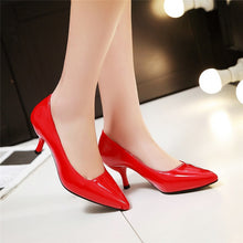 Load image into Gallery viewer, ASUMER Large size 33-48 New fashion high heels shoes pointed toe classic women pumps candy