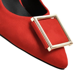 ZawsThia 2019 spring summer yellow red block high heels office career woman pumps shoes beautiful women dress stilettos shoes