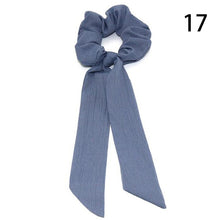 Load image into Gallery viewer, 2020 Print Bow Streamers Hair Scrunchies Ribbon Hair Ties For Women Girls Hair Band Rope Ponytail Holder Hair Accessories