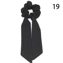 Load image into Gallery viewer, 2020 Print Bow Streamers Hair Scrunchies Ribbon Hair Ties For Women Girls Hair Band Rope Ponytail Holder Hair Accessories