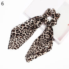 Load image into Gallery viewer, 2020 Print Bow Streamers Hair Scrunchies Ribbon Hair Ties For Women Girls Hair Band Rope Ponytail Holder Hair Accessories