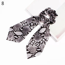 Load image into Gallery viewer, 2020 Print Bow Streamers Hair Scrunchies Ribbon Hair Ties For Women Girls Hair Band Rope Ponytail Holder Hair Accessories