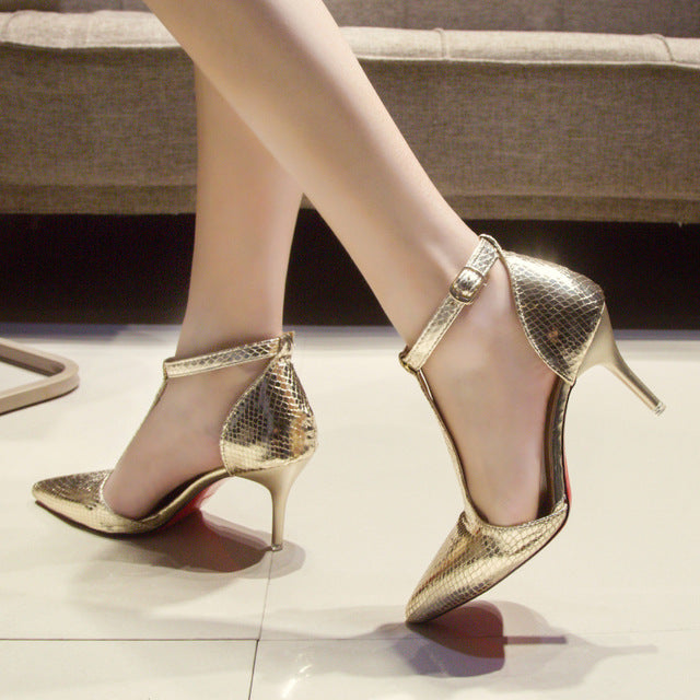 Super High Heels Wedding Party Shoes for Ladies Thin Heels High Heels Women Sandals Pointed Pumps Women Shoes Summer Shoes Woman