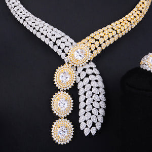 GODKI Luxury 4PCS African Jewelry Sets For Women Wedding Cubic Zircon Crystal CZ Engagement Dubai Bridal Jewelry Sets