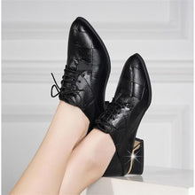 Load image into Gallery viewer, Luxury Designer Shoes Women Pumps 2019 Black Heels Work ladies Large size Leather Shoes Korean Fashion Woman