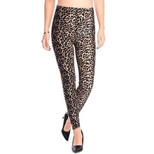 Load image into Gallery viewer, YSDNCHI 2019 Fashion Women Leggings Slim High Waist Elasticity Leggings Leopard Printing leggins Woman Pants Cotton Leggings